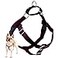2 Hounds Design Freedom No Pull Dog Harness Adjustable Harness Easy Walking Comfortable Control Fits Small Medium Large Dogs Solid Colors Made in USA 1 XL Burgundy