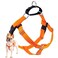 2 Hounds Design Freedom No Pull Dog Harness Adjustable Harness Easy Walking Comfortable Control Fits Small Medium Large Dogs Solid Colors Made in USA 1 XL Neon Organge
