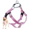 2 Hounds Design Freedom No Pull Dog Harness Adjustable Harness Easy Walking Comfortable Control Fits Small Medium Large Dogs Solid Colors Made in USA 58 MD Rose