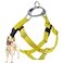 2 Hounds Design Freedom No Pull Dog Harness Adjustable Harness Easy Walking Comfortable Control Fits Small Medium Large Dogs Solid Colors Made in USA 1 MD Yellow