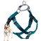 2 Hounds Design Freedom No Pull Dog Harness Adjustable Harness Easy Walking Comfortable Control Fits Small Medium Large Dogs Solid Colors Made in USA 1 XL Teal