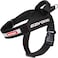 EzyDog Express Dog Harness Adjustable Dog Harness for Large Medium and Small Dogs with Padded Ergonomic AntiChafing Design Grip Handle Easy Side Buckle L Black