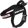 EzyDog Express Dog Harness Adjustable Dog Harness for Large Medium and Small Dogs with Padded Ergonomic AntiChafing Design Grip Handle Easy Side Buckle S Black