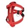 EzyDog Chest Plate No Pull Dog Harness Escape Proof Harness with Reflective Stitching and Comfort Padding for Easy Walks Training Control Car Restraint Included Medium Red