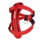 EzyDog Chest Plate No Pull Dog Harness Escape Proof Harness with Reflective Stitching and Comfort Padding for Easy Walks Training Control Car Restraint Included Medium Red