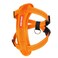 EzyDog Chest Plate No Pull Dog Harness Escape Proof Harness with Reflective Stitching and Comfort Padding for Easy Walks Training Control Car Restraint Included XLarge Orange