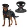 Tuff Pupper No Pull Easy Walk Dog Harness Heavy Duty Pet Vest Front Back Leash Clips Strong Safety Handle Reflective Anti Pull Vest Comfortable Padded Escape Proof Harness XLarge Black