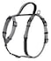 HALTI Walking Harness Lightweight Dog Harness with Handle Reflective Adjustable Ideal for Puppy Walks Suitable for Medium Dogs and Puppies Size M Black