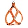 Pawtitas Solid Stepin Dog Harness Adjustable NoPull Vest for Puppies to Seniors Safe Comfortable XS Orange