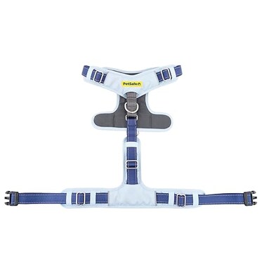 PetSafe Easy Walk Comfort NoPull Dog Harness FullBody Padding Better Walks on the First Use 5 Points of Adjustment MediumLarge Blue