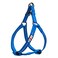 Pawtitas Recycled Reflective Stepin Dog Harness Adjustable NoPull Vest for Puppies to Seniors Safe Comfortable M Blue