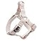 ARING PET Dog Halter Harness Velvet Dog Harness Adjustable No Pull White Dogs Halter Harness XSmall Pack of 1