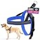ComfortFlex Sport Dog Harness NoChoke Fully Padded NonChafing Harness with Control Handle Reflective Lightweight Adjustable for Active Dogs Large Blue Jay