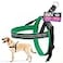 ComfortFlex Sport Dog Harness NoChoke Fully Padded NonChafing Harness with Control Handle Reflective Lightweight Adjustable for Active Dogs MediumLarge Kelly Green