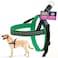 ComfortFlex Sport Dog Harness NoChoke Fully Padded NonChafing Harness with Control Handle Reflective Lightweight Adjustable for Active Dogs MediumLarge Kelly Green