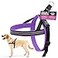 ComfortFlex Sport Dog Harness NoChoke Fully Padded NonChafing Harness with Control Handle Reflective Lightweight Adjustable for Active Dogs Medium Purple