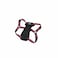 Coastal Pet K9 Explorer Reflective Adjustable Padded Dog Harness Plush Chest Pad for Comfort NoPull Dog Harness for Small and Large Dogs Berry 1 x 2030 Medium