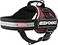 EzyDog Convert Dog Harness TrailReady Rugged Harness for Walking Hiking Outdoors with Reflective Piping Badge Attachment Points Traffic Handle Comfort Lining Small Burgundy
