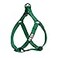Pawtitas Solid Stepin Dog Harness Adjustable NoPull Vest for Puppies to Seniors Safe Comfortable XS Lush Green