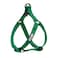 Pawtitas Solid Stepin Dog Harness Adjustable NoPull Vest for Puppies to Seniors Safe Comfortable XS Lush Green