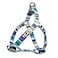 Pawtitas Multicolor Stepin Dog Harness Adjustable NoPull Vest for Puppies to Seniors Safe Comfortable S BlueTealYellow