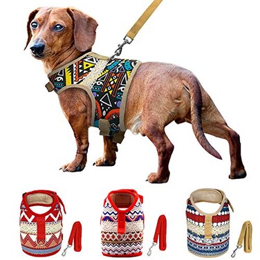 Muttitude World Collection Dog Harness for Small Breeds Extra Large Pueblo