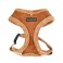 Puppia Terry Dog Harness OverTheHead Winter Suede Warm No Choke No Pull Training Walking for Small and Medium Dog Brown XLarge
