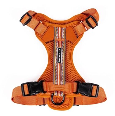 Wilderdog Lightweight Dog Harness with Reflective Straps Medium Sienna