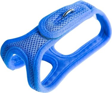 ChokeFree Velpro Mesh Pet Shoulder Harness Collar 1112 Blue
