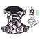 Petmolico No Pull Dog Harness Set with Leash Attachment Easy Control Handle Reflective Harness Vest Small Breed Puppy Vest and Leash Set with Poop Bag Holder Small Pink Rose