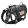 Forestpaw Dog Harness for Large DogsTactical Dog Harness with HandleNo Pull Military Service Dog Vest with Pockets Adjustable for Walking TrainingBlackChest 2740