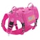 Forestpaw Dog Harness Medium SizedTactical Dog Harness with HandleNo Pull Military Style Service Dog Vest with Pockets Adjustable for Medium DogsHot PinkChest 1725
