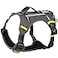 Fida Dog Harness MultiFunctional NoPull Pet Vest Harness with Saddle Bags Backpack Front Leash Clip Adjustable Soft Padded Reflective NoChoke Dog Vest Heavy Duty for Small Dog S Black
