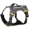 Fida Dog Harness MultiFunctional NoPull Pet Vest Harness with Saddle Bags Backpack Front Leash Clip Adjustable Soft Padded Reflective NoChoke Dog Vest Heavy Duty for Small Dog S Black