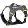 Fida Dog Harness MultiFunctional NoPull Pet Vest Harness with Saddle Bags Backpack Front Leash Clip Adjustable Soft Padded Reflective NoChoke Dog Vest Heavy Duty for Small Dog S Black