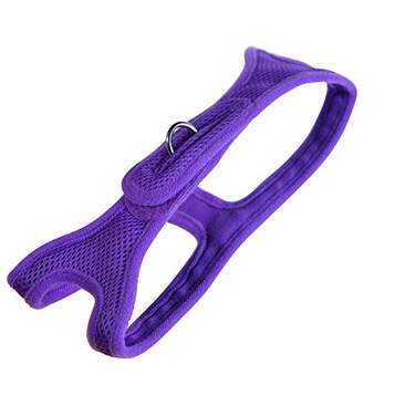 ChokeFree Velpro Mesh Pet Shoulder Harness Collar 1920 Purple