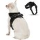 Copatchy No Pull Reflective Adjustable Dog Harness With Handle Comfortable Soft All Weather Mesh Easy On Puppy Harness For Small Medium and Large Dogs Black XSmall