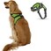 Copatchy No Pull Reflective Adjustable Dog Harness With Handle Comfortable Soft All Weather Mesh Easy On Puppy Harness For Small Medium and Large Dogs Green XLarge
