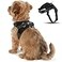Copatchy No Pull Reflective Adjustable Dog Harness with Handle Comfortable Soft All Weather Mesh Easy On Puppy Harness for Small Medium and Large Dogs Black XXSmall