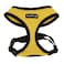 Puppia Soft Dog Harness No Choke OverTheHead Triple Layered Breathable Mesh Adjustable Chest Belt and QuickRelease Buckle Yellow Medium