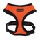 Puppia Soft Dog Harness No Choke OverTheHead Triple Layered Breathable Mesh Adjustable Chest Belt and QuickRelease Buckle Orange Medium