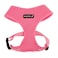 Puppia Soft Dog Harness No Choke OverTheHead Triple Layered Breathable Mesh Adjustable Chest Belt and QuickRelease Buckle Pink Large