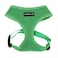 Puppia Soft Dog Harness No Choke OverTheHead Triple Layered Breathable Mesh Adjustable Chest Belt and QuickRelease Buckle Green Small