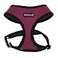 Puppia Soft Dog Harness No Choke OverTheHead Triple Layered Breathable Mesh Adjustable Chest Belt and QuickRelease Buckle Purple XLarge