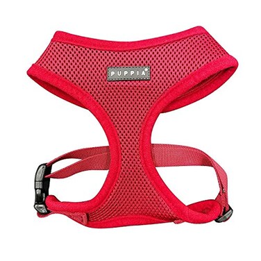 Puppia Soft Dog Harness Wine Medium PDCFAC30WNM