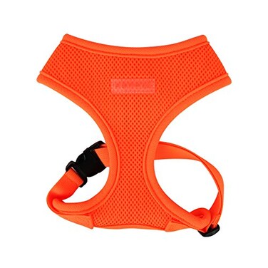 Puppia Soft Harness A Orange XL OverTheHead Soft Mesh Harness