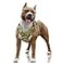 BARKBAY No Pull Dog Harness Large Reflective Dog Harness with Front Clip and Easy Control Handle for Walking Training Running with ID tag PocketCamoL