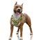 BARKBAY No Pull Dog Harness Large Reflective Dog Harness with Front Clip and Easy Control Handle for Walking Training Running with ID tag PocketCamoL