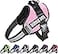 JSXD Dog HarnessNoPull Service Dog Harness with Handle Adjustable Outdoor Pet Dog Vest 3M Reflective Nylon Material Vest for BreedsEasy Control for Small Medium Large Dogs