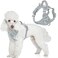 BARKBAY Dog Harness No Pull with ID Tag Pocket Heavy Duty Reflective Easy Control for Large DogsGreyS